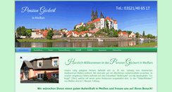 Desktop Screenshot of pension-meissen-goeckert.de